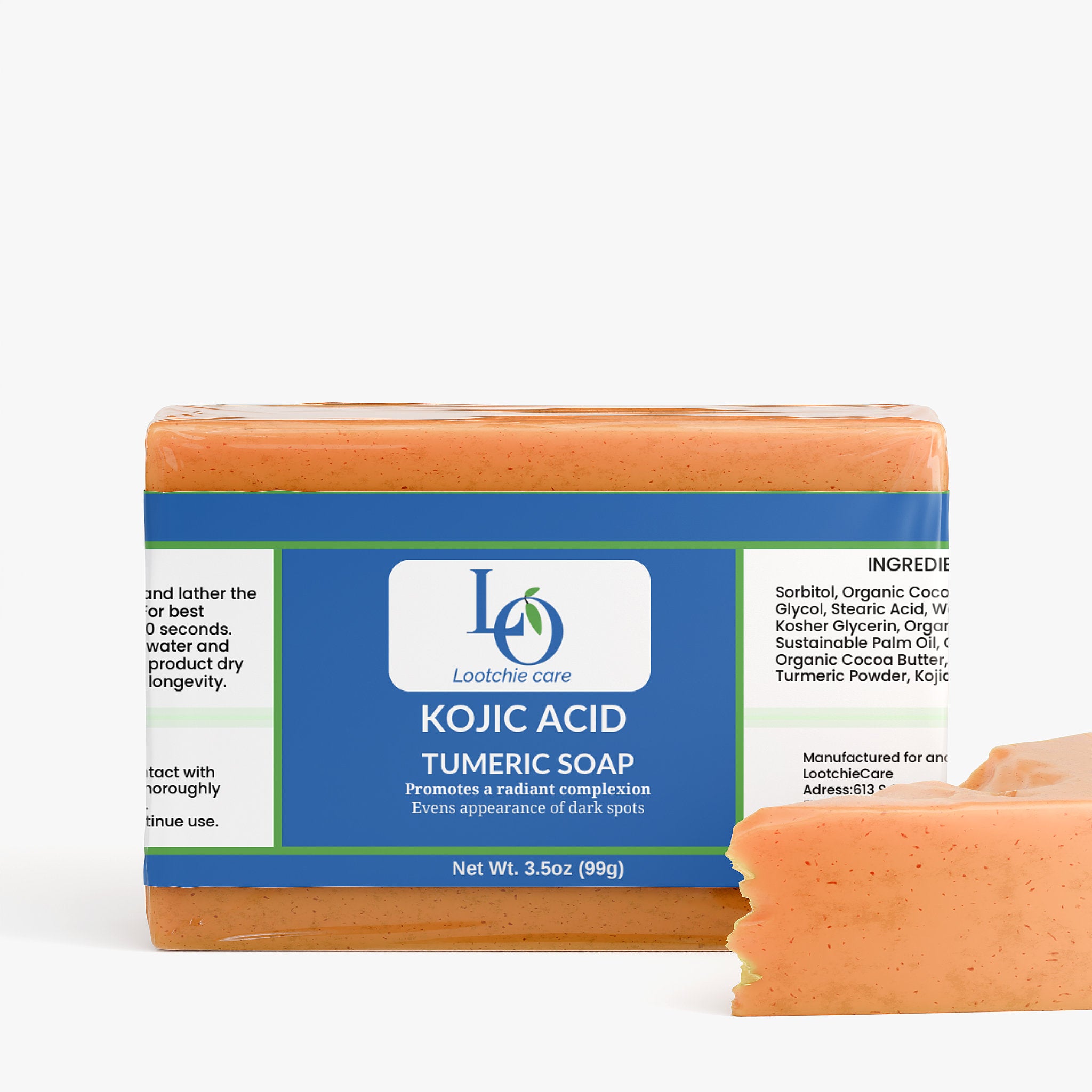 Kojic Acid & Turmeric Soap